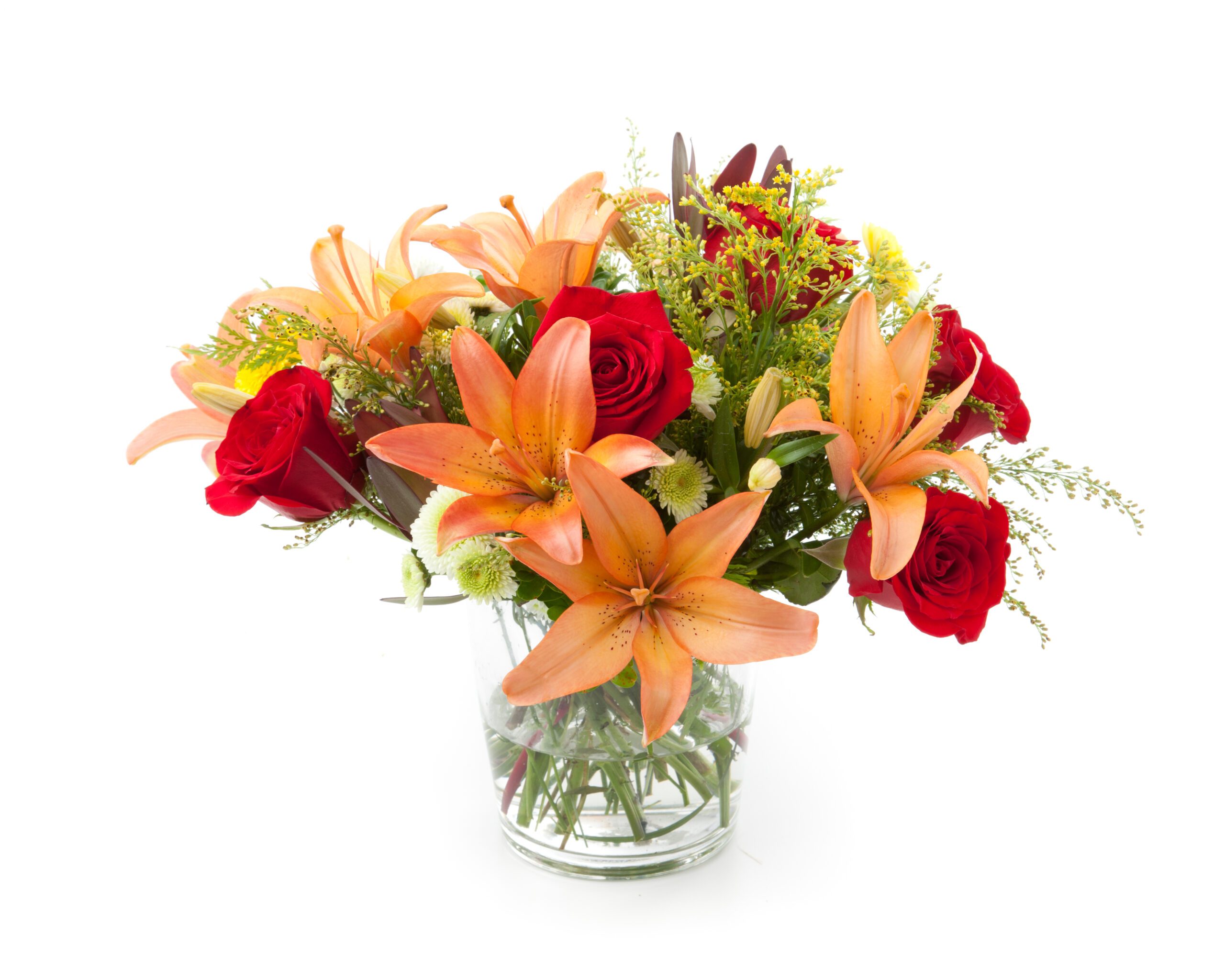 Flower bunch in vase